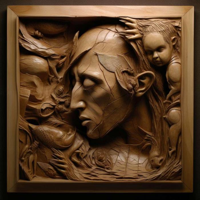 نموذج ثلاثي الأبعاد لآلة CNC 3D Art 